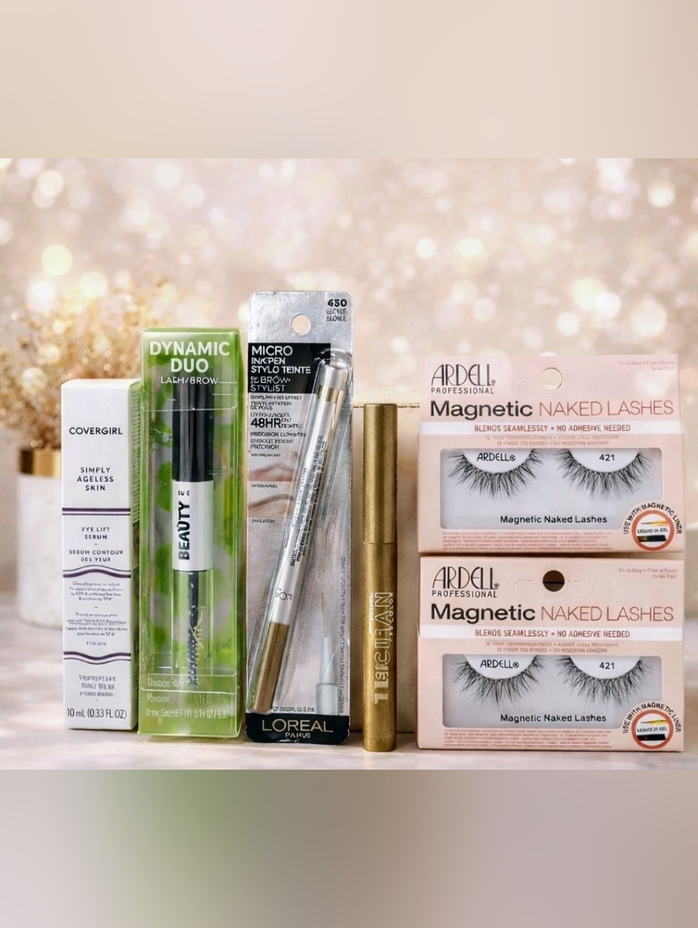 Everyday Eye Makeup & Skincare 6 Piece Bundle